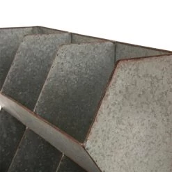 Budget ✨ Glitzhome® Galvanized Storage Standing Shelf 🎉 -Glitzhome Sales 29084 1504004183 1