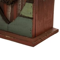 Flash Sale π Glitzhome® Distressed Wood Heart Garden Bird House π 13 Flash Sale π Glitzhome® Distressed Wood Heart Garden Bird House π -Glitzhome Sales D081408S 6