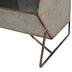 Budget ✨ Glitzhome® Galvanized Storage Standing Shelf 🎉 -Glitzhome Sales D081476S 5