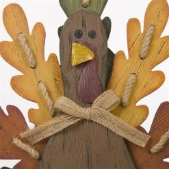 Best deal ✔️ Glitzhome® Iron & Wood 'Welcome' Turkey Yard Sign ⭐ -Glitzhome Sales D205977S 3