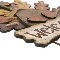Best deal ✔️ Glitzhome® Iron & Wood 'Welcome' Turkey Yard Sign ⭐ -Glitzhome Sales D205977S 4