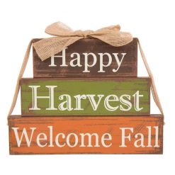 Coupon π Glitzhome® Wooden Happy Harvest Table Décor π₯°