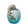 Best Pirce 🎁 Glitzhome® Glass Pumpkin, Blue 🎁 -Glitzhome Sales D205994S 1