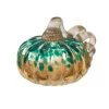 Hot Sale 🥰 Glitzhome® Small Glitter Glass Pumpkin, Blue & Gold 🥰