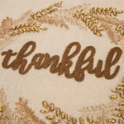Deals 👍 Glitzhome® Embroidered Fabric 👪 Thanksgiving Table Runner ✔️ -Glitzhome Sales D206021S 3
