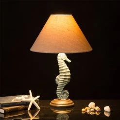 Cheap ✨ Glitzhome® Table Lamp, Seahorse 🔥 -Glitzhome Sales D206094S 6