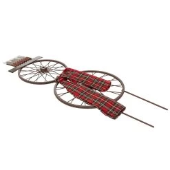 Brand new π Glitzhome® 36" Metal π Christmas Bike Wheel Snowman Plaid Scarf Yard Stake π₯ 12 Brand new π Glitzhome® 36" Metal π Christmas Bike Wheel Snowman Plaid Scarf Yard Stake π₯ -Glitzhome Sales D210694S 7