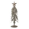 Best Pirce ⭐ Glitzhome® 18" Iron Galvanized 🔔 Christmas Tree Table Décor 😀 -Glitzhome Sales D210697S 1