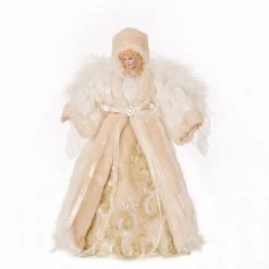 Promo 👏 Glitzhome® 12" 🎄 Christmas Angel Tree Top 🎁