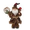 Coupon 😀 Glitzhome® 12" Standing Plaid Santa Figurine Table Top Decoration 🤩 -Glitzhome Sales D210710S 1