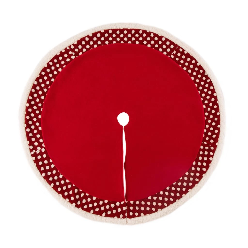 Flash Sale π Glitzhome® 48" Red Polka Dot Fabric π Christmas Tree π Skirt π€© 3 Flash Sale π Glitzhome® 48" Red Polka Dot Fabric π Christmas Tree π Skirt π€©