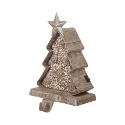 Flash Sale 🔥 Glitzhome® 🎄 Christmas Marquee LED Tree Stocking Holder ❤️ -Glitzhome Sales D210733S 7