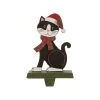Hot Sale 😍 Glitzhome® Wooden & Metal Cat 🎄 Christmas Stocking Holder 💯 -Glitzhome Sales D210735S 1