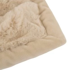 Brand new 🎁 Glitzhome® Beige Faux Fur Throw Blanket 🥰 -Glitzhome Sales D210745S 4