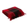 Hot Sale 🥰 Glitzhome® Red & Black Plaid Woven Throw 🎉