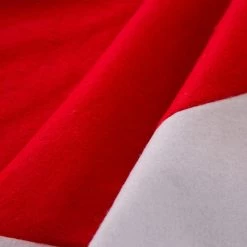 Budget 🌟 Glitzhome® 42" Red & White 🎁 Christmas Felt Tree 👗 Skirt ✨ -Glitzhome Sales D210756S 4