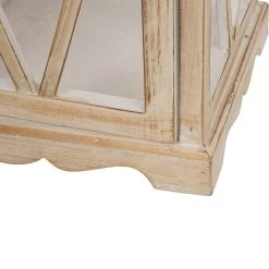 Best Sale 😀 Glitzhome® White Farmhouse Wood & Metal Lantern Set 🎉 -Glitzhome Sales D216235S 4