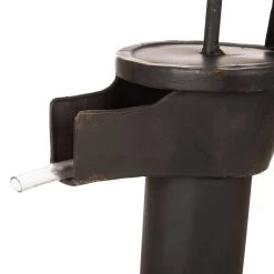 Brand new 🌟 Glitzhome® Farmhouse Enamel Two-Tier Metal Fountain ⌛ -Glitzhome Sales D216237S 5