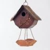 Flash Sale π₯ Glitzhome® Distressed Wooden Birdhouse with Bird Bath β¨ 2 Flash Sale π₯ Glitzhome® Distressed Wooden Birdhouse with Bird Bath β¨ -Glitzhome Sales D216255S 1