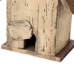 Coupon π Glitzhome® 13.90" Distressed Wooden Birdhouse π― 14 Coupon π Glitzhome® 13.90" Distressed Wooden Birdhouse π― -Glitzhome Sales D216259S 3