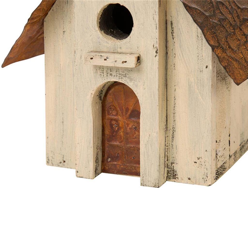 Cheap π€© Glitzhome® 15.63" Distressed Wooden Birdhouse π 6 Cheap π€© Glitzhome® 15.63" Distressed Wooden Birdhouse π - Image 4