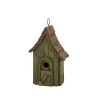 Top 10 😉 Glitzhome® 11.61" Distressed Wooden Birdhouse ⭐ -Glitzhome Sales D216261S 1