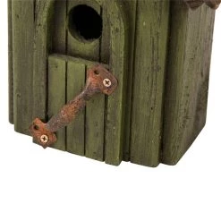 Top 10 😉 Glitzhome® 11.61" Distressed Wooden Birdhouse ⭐ -Glitzhome Sales D216261S 4