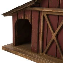 Coupon 😉 Glitzhome® 20.67" Extra-Large Rustic Wood Barn Birdhouse 😀 -Glitzhome Sales D216262S 6