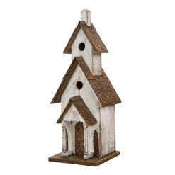 Brand new 🌟 Glitzhome® 23.62" Extra-Large Rustic Wooden Birdhouse 💯