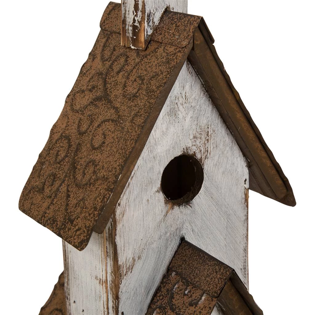 Brand new π Glitzhome® 23.62" Extra-Large Rustic Wooden Birdhouse π― 9 Brand new π Glitzhome® 23.62" Extra-Large Rustic Wooden Birdhouse π― - Image 7