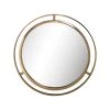 Hot Sale 😀 Glitzhome® 24" Deluxe Round Gold Mirror 🔔 -Glitzhome Sales D216272S 1