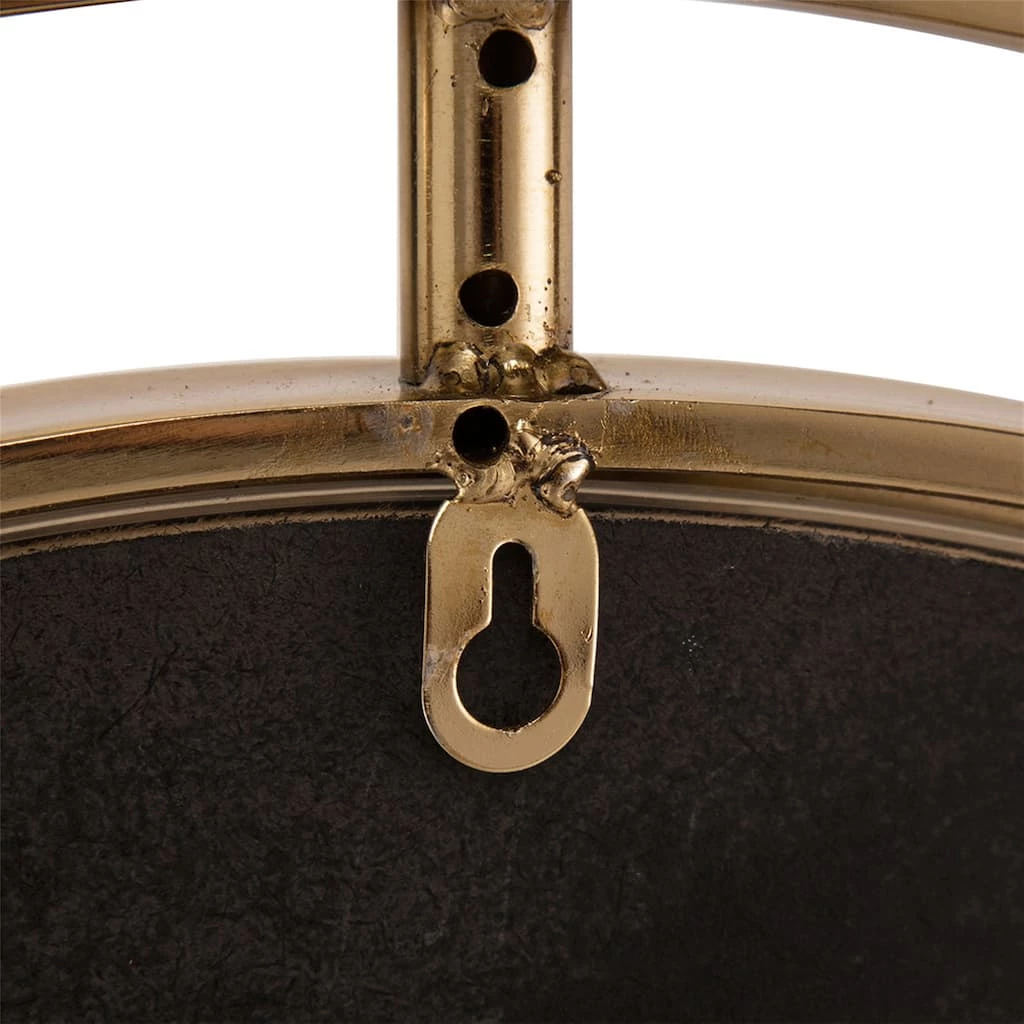 Hot Sale π Glitzhome® 24" Deluxe Round Gold Mirror π 6 Hot Sale π Glitzhome® 24" Deluxe Round Gold Mirror π - Image 4