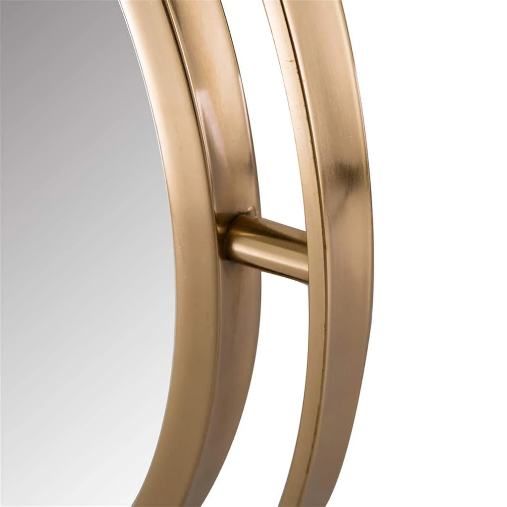 Hot Sale π Glitzhome® 24" Deluxe Round Gold Mirror π 7 Hot Sale π Glitzhome® 24" Deluxe Round Gold Mirror π - Image 5