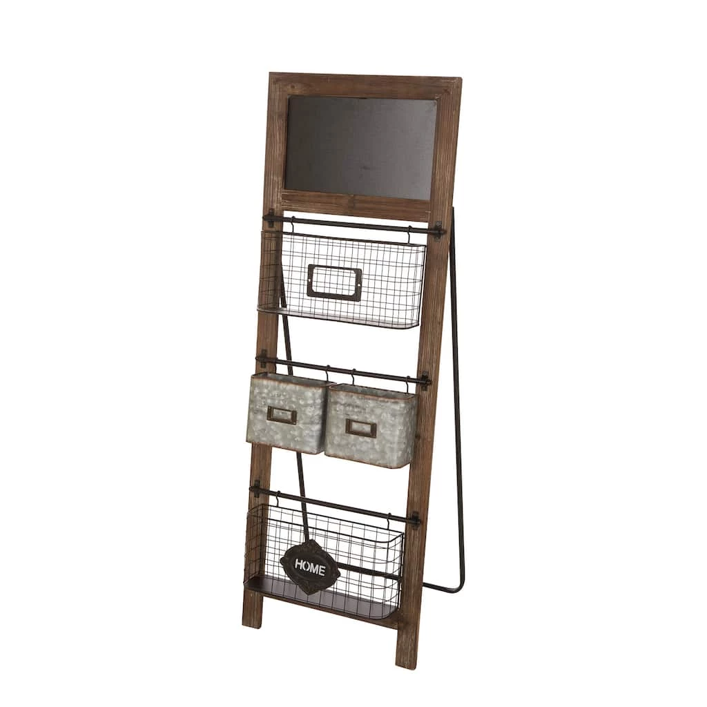 Best deal β€οΈ Glitzhome® 43.31" Farmhouse Metal & Wooden Magazine Rack π 1 Best deal β€οΈ Glitzhome® 43.31" Farmhouse Metal & Wooden Magazine Rack π