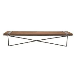 Best Sale 🤩 Glitzhome® 31.5" Farmhouse Metal & Wooden Wall Shelf 🎉