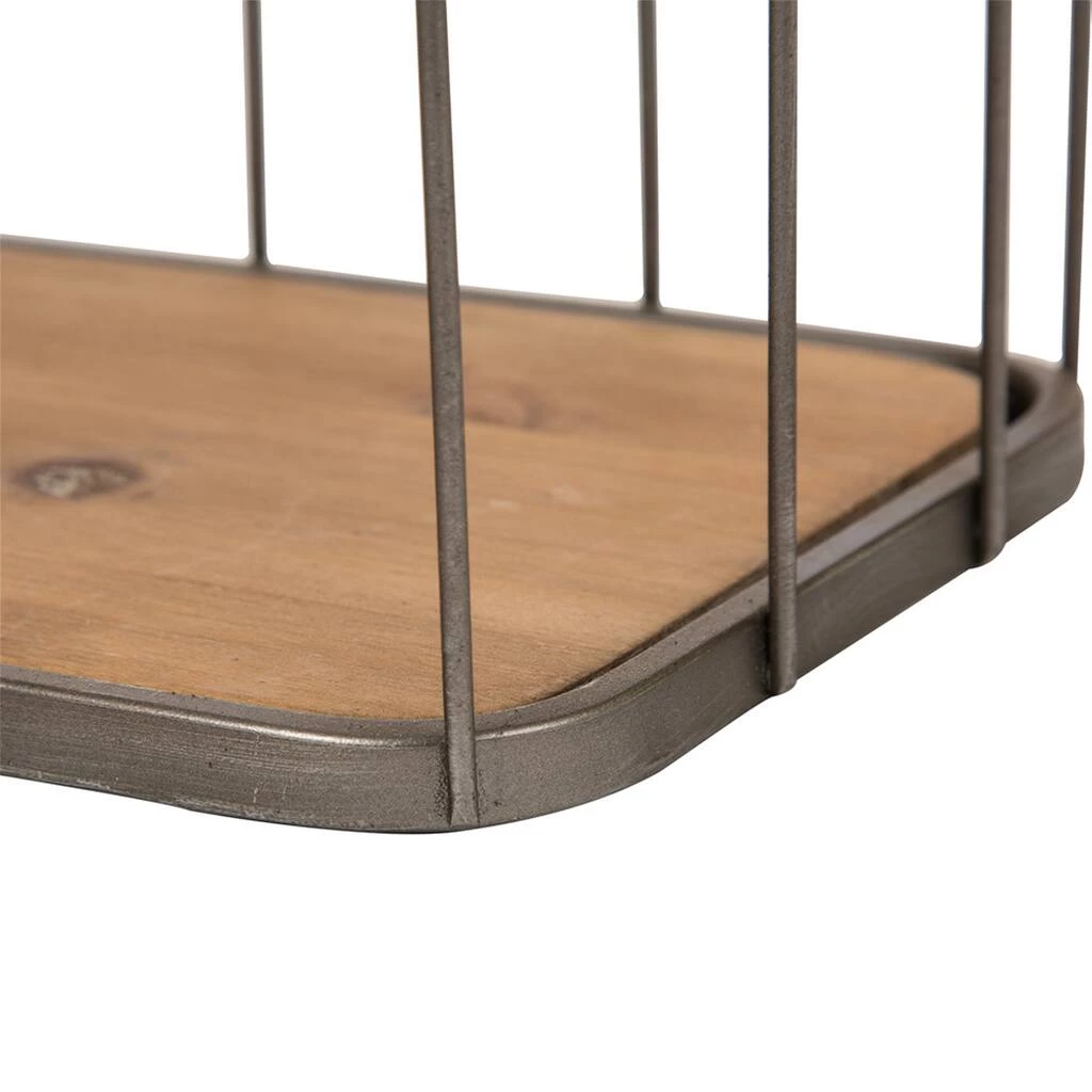 New π Glitzhome® Farmhouse Wooden & Metal Wall Shelf Set π₯° 8 New π Glitzhome® Farmhouse Wooden & Metal Wall Shelf Set π₯° - Image 6
