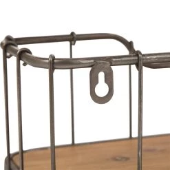 New π Glitzhome® Farmhouse Wooden & Metal Wall Shelf Set π₯° 21 New π Glitzhome® Farmhouse Wooden & Metal Wall Shelf Set π₯° -Glitzhome Sales D216281S 6