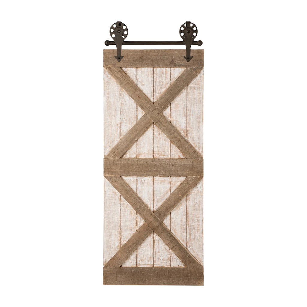 Buy π Glitzhome® 35.25" Farmhouse Wooden Barn Door π 3 Buy π Glitzhome® 35.25" Farmhouse Wooden Barn Door π