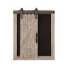 Flash Sale 🔥 Glitzhome® 19.75" Farmhouse Wooden Chalkboard Barn Door 😍 -Glitzhome Sales D216285S 1