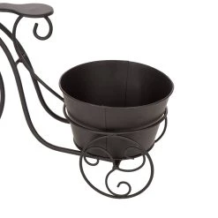 Budget π₯ Glitzhome® 20.75" Black Metal Bicycle Planter π 11 Budget π₯ Glitzhome® 20.75" Black Metal Bicycle Planter π -Glitzhome Sales D216300S 4