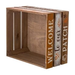Promo π Glitzhome® Wooden Pumpkin Crate Set π 11 Promo π Glitzhome® Wooden Pumpkin Crate Set π -Glitzhome Sales D227687S 3