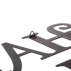 Promo 😍 Glitzhome® Black Metal Happy 💀 Halloween Wall Sign 😍 -Glitzhome Sales D227697S 6