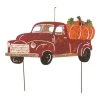 Outlet ⌛ Glitzhome® Metal Rusty Truck Décor Sign ⭐