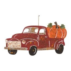 Outlet ⌛ Glitzhome® Metal Rusty Truck Décor Sign ⭐ -Glitzhome Sales D227709S 8