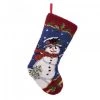 Best Pirce β Glitzhome® 19" Snowman Hooked Stocking π 1 Best Pirce β Glitzhome® 19" Snowman Hooked Stocking π -Glitzhome Sales D231659S 1