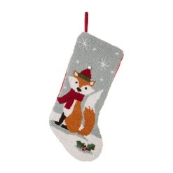 Top 10 βοΈ Glitzhome® 19" Fox Hooked Stocking π§¨