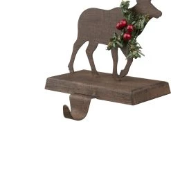 Hot Sale 🎉 Glitzhome® 6.5" Reindeer Stocking Holder ⌛ -Glitzhome Sales D231666S 4