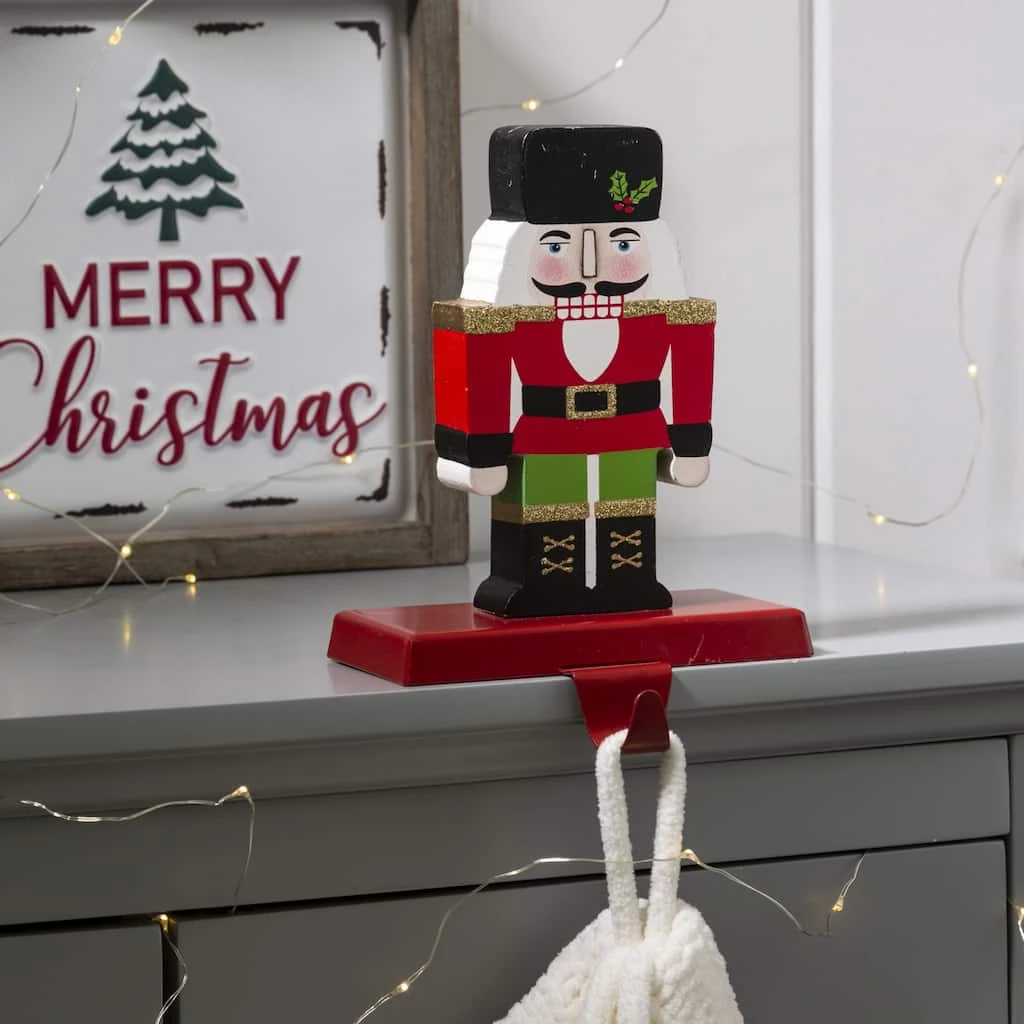 Deals π Glitzhome® 7" Nutcracker Stocking Holder π₯ 5 Deals π Glitzhome® 7" Nutcracker Stocking Holder π₯ - Image 3