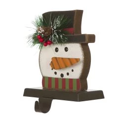 Promo π Glitzhome® 6.5" Snowman Head Stocking Holder π 9 Promo π Glitzhome® 6.5" Snowman Head Stocking Holder π -Glitzhome Sales D231675S 3