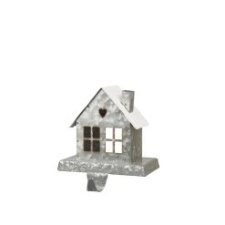 New π Glitzhome® 6" Galvanized House Stocking Holder π€©
